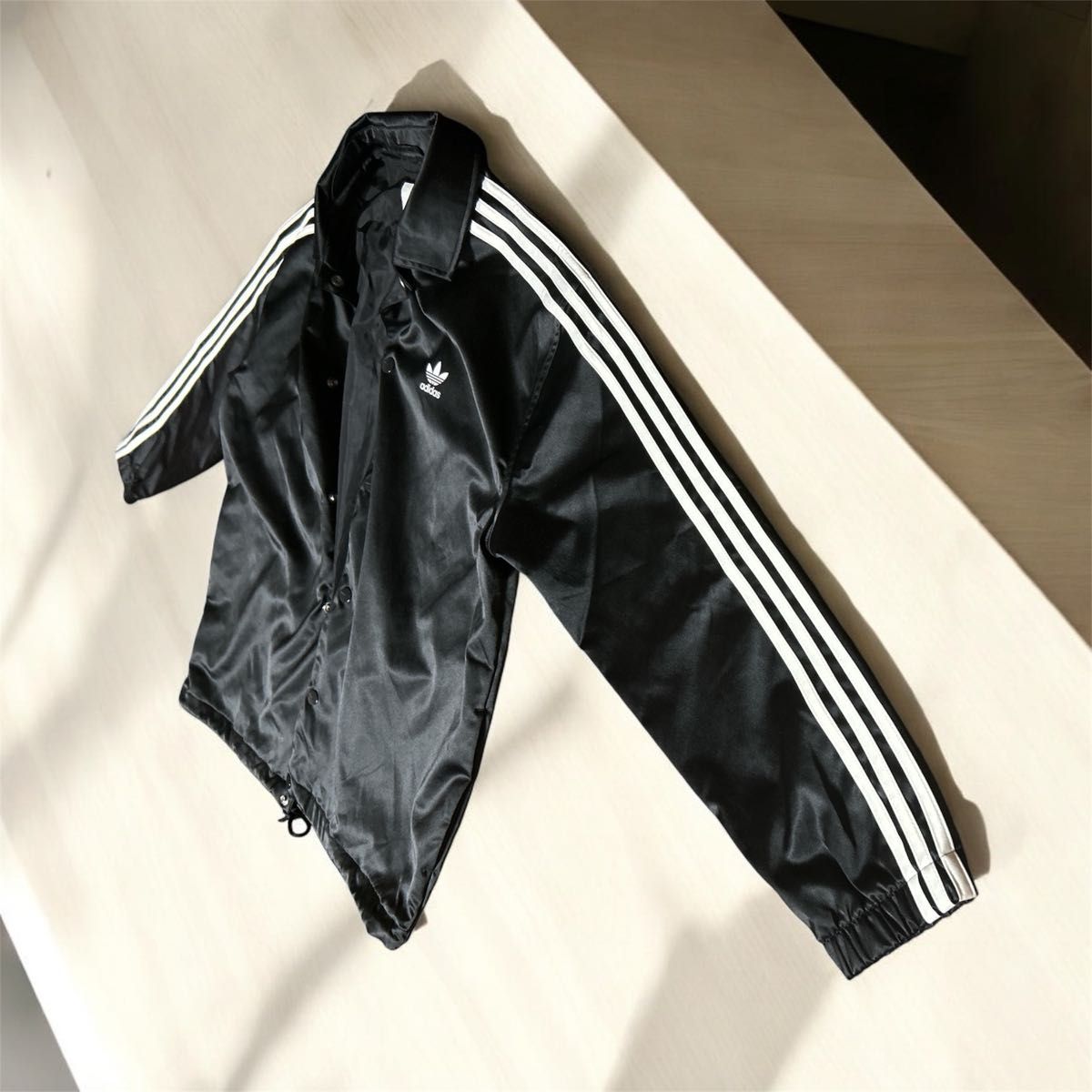 希少】常田大希着用 adidas サテン コーチジャケット トラック 希少】常田大希着用 adidas サテン コーチジャケット トラック