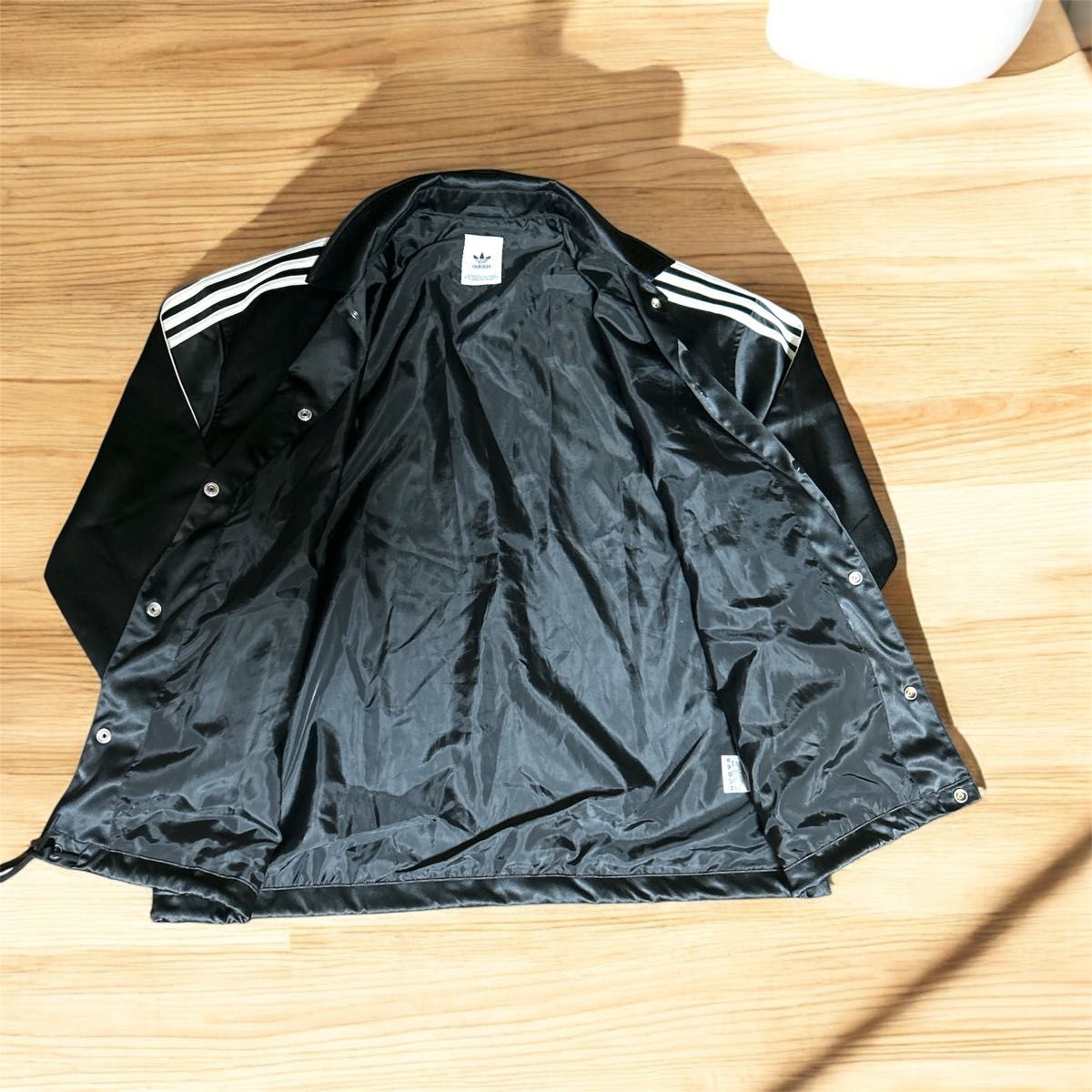 希少】常田大希着用 adidas サテン コーチジャケット トラック 希少】常田大希着用 adidas サテン コーチジャケット トラック