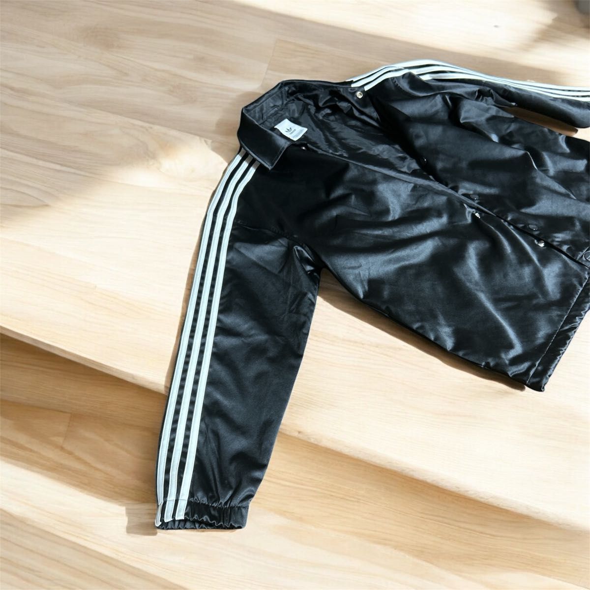 希少】常田大希着用 adidas サテン コーチジャケット トラック 希少】常田大希着用 adidas サテン コーチジャケット トラック