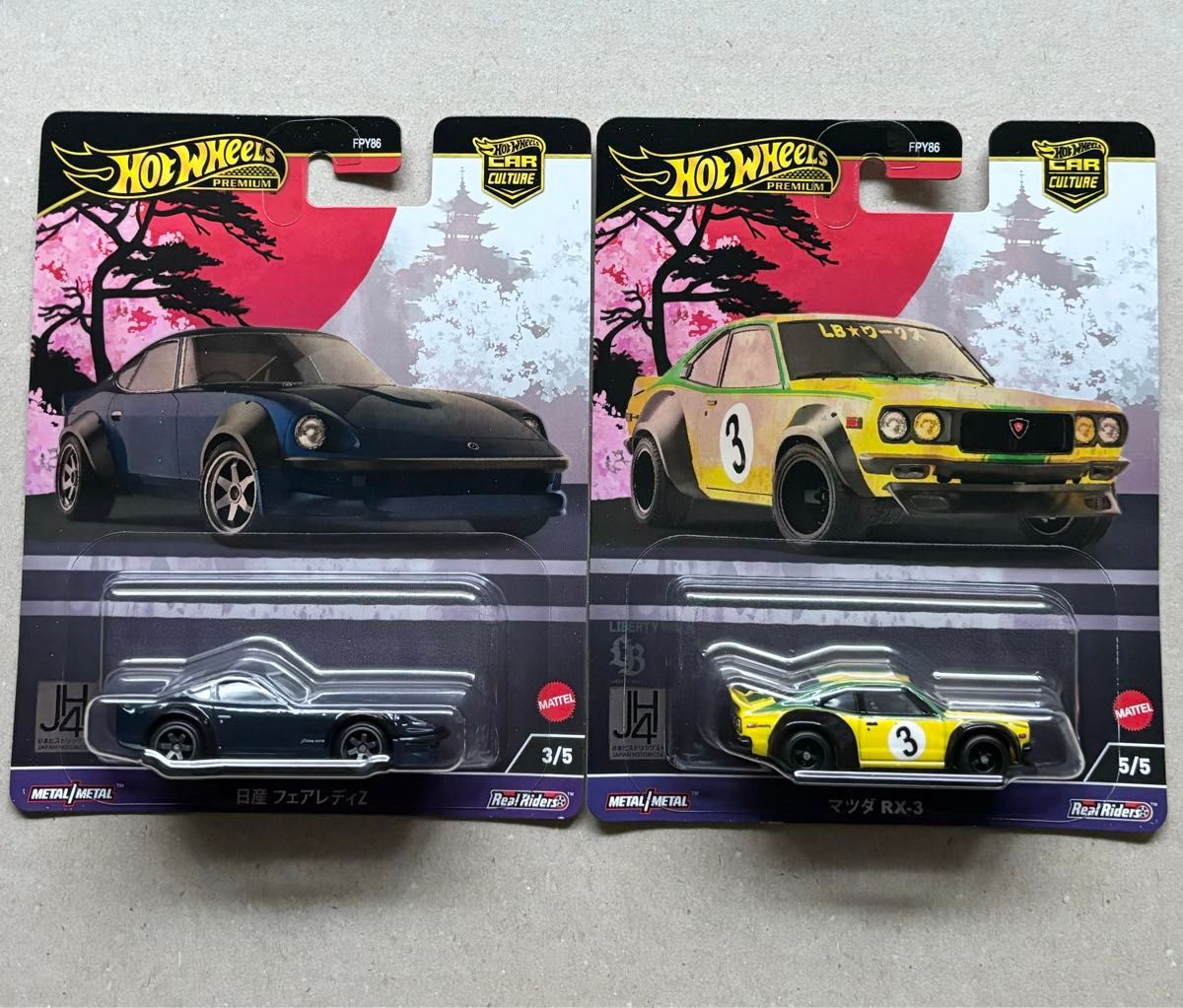ホットウィール ジャパン ヒストリックス4 2種 _ マツダRX-3 ホットウィール ジャパン ヒストリックス4 2種 _ マツダRX-3
