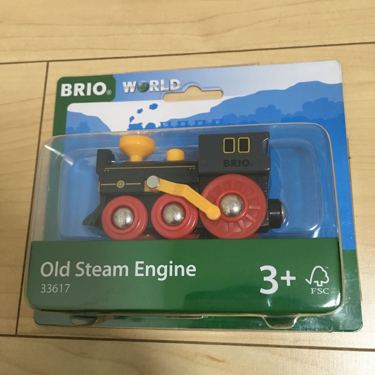 新品 BRIO ブリオ オールドスチームエンジン 33617 機関車 知育玩具_画像1