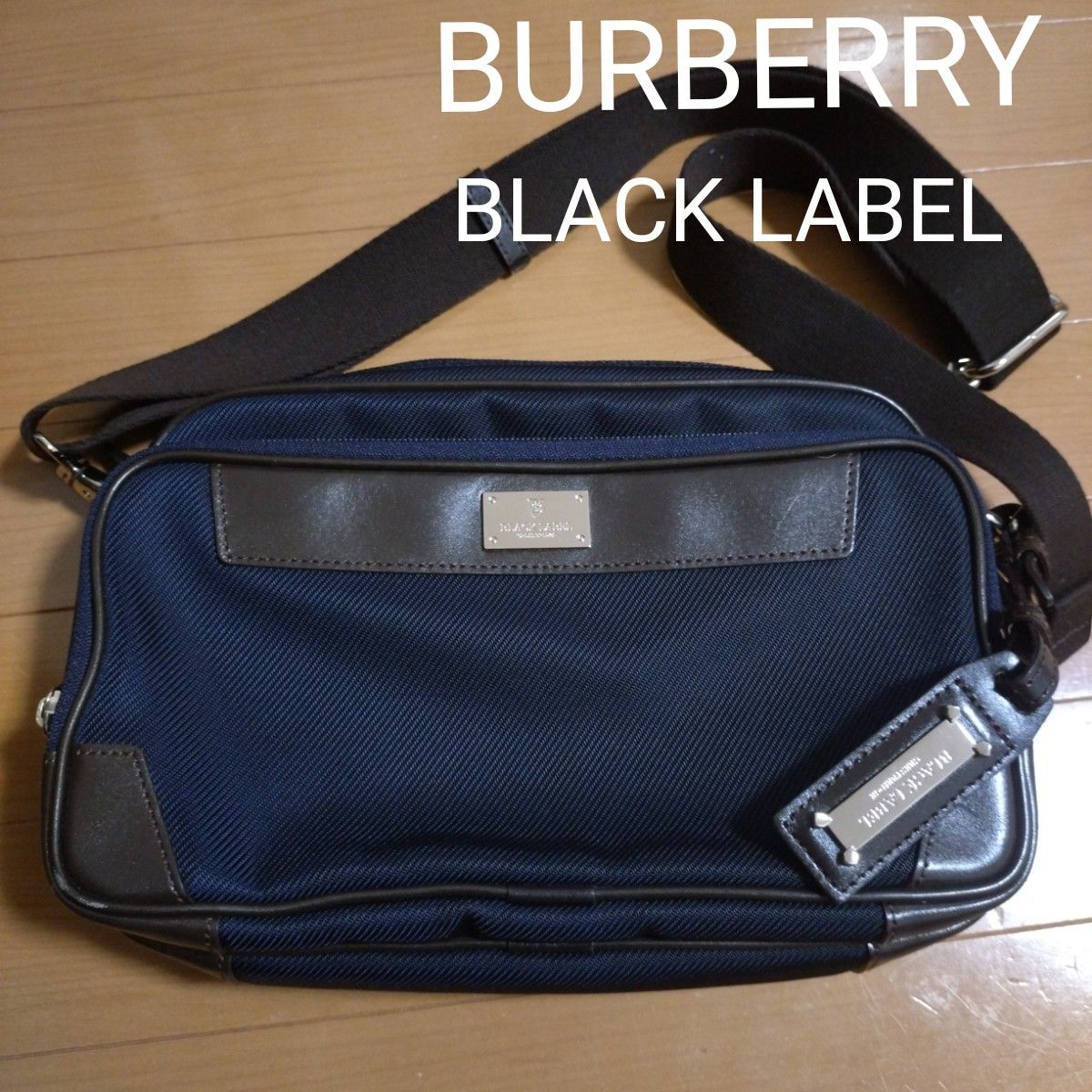 BURBERRY BLACK LABEL バーバリー ショルダーバッグ メンズ 男性 BURBERRY BLACK LABEL バーバリー ショルダーバッグ メンズ 男性