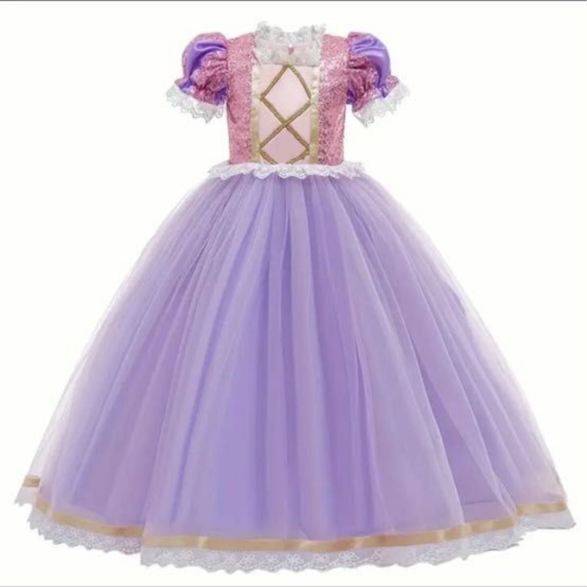 新品 ラプンツェル ドレス ディズニー プリンセス ワンピース 新品 ラプンツェル ドレス ディズニー プリンセス ワンピース