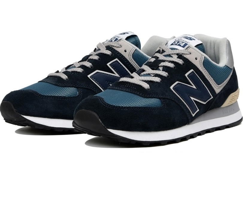 新品 new balance ML574 ダークネイビー 25cm / ニューバランス US7 ESS ユニセックス_画像4