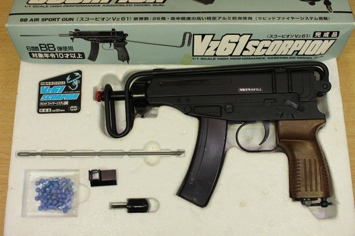 2丁セット 東京マルイ Vz61 スコーピオン エアーコッキングガン 2丁セット 東京マルイ Vz61 スコーピオン エアーコッキングガン