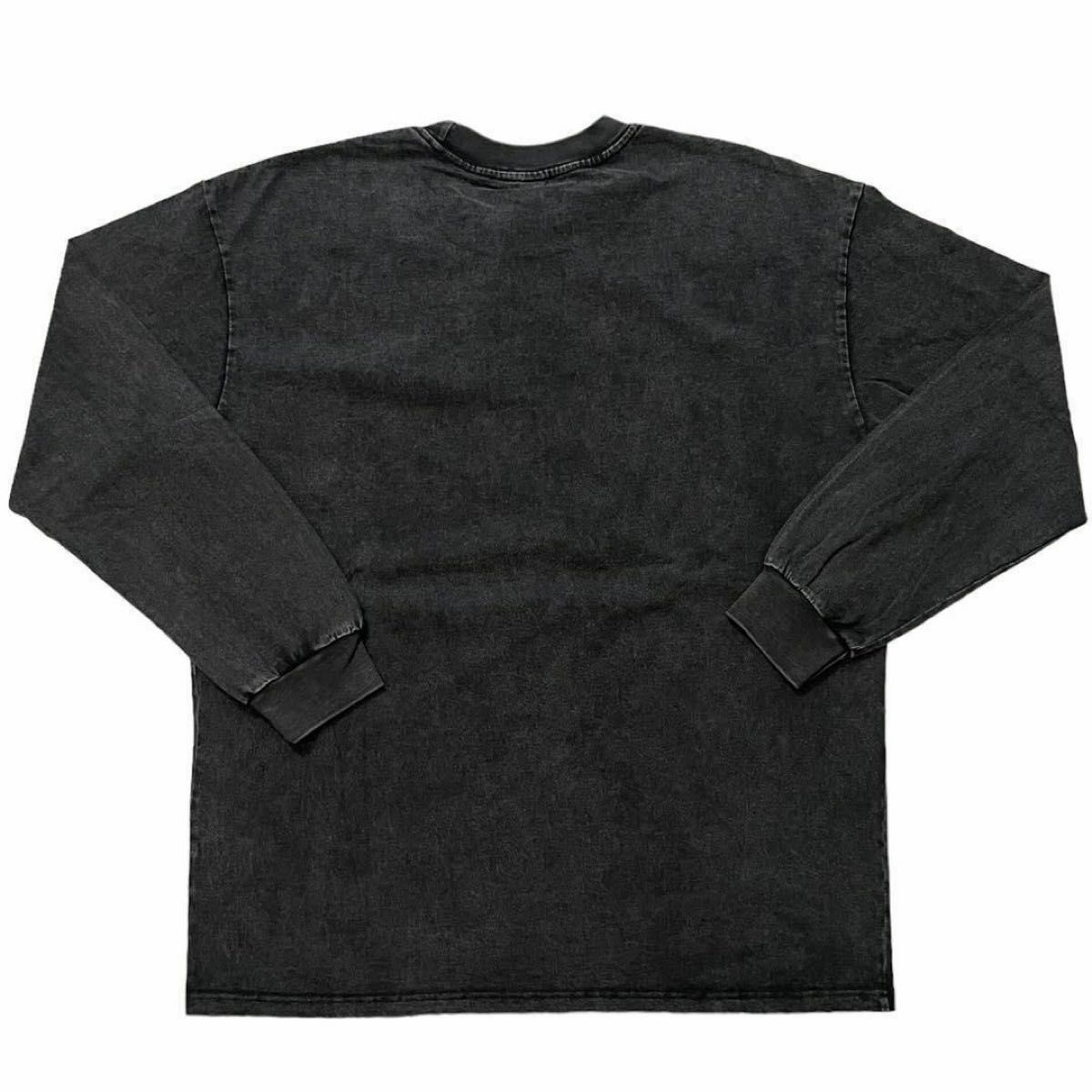 デニス・ロッドマン 91 BIGロゴ ヴィンテージ加工 Tシャツ ロンT デニス・ロッドマン 91 BIGロゴ ヴィンテージ加工 Tシャツ ロンT