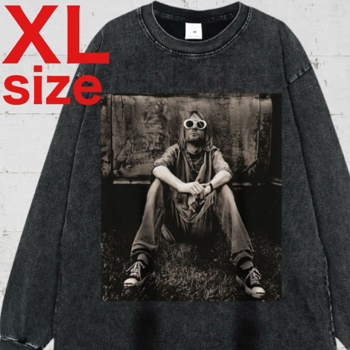 NIRVANA ニルヴァーナ カートコバーン ロンT ファッション NIRVANA ニルヴァーナ カートコバーン ロンT ファッション
