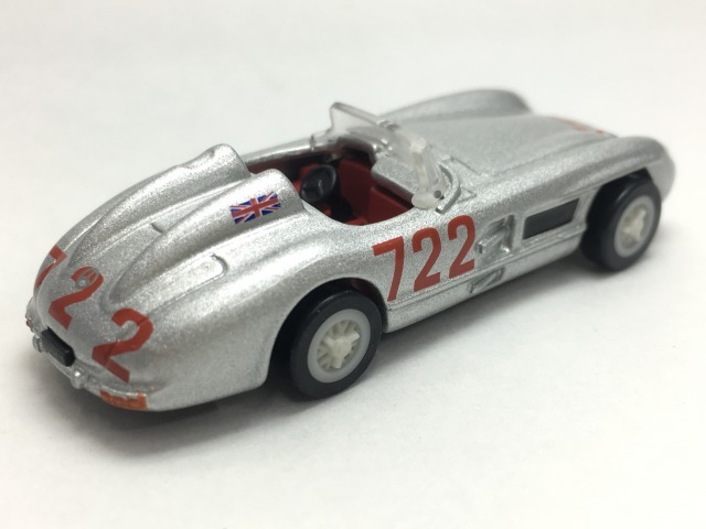 ■★ジョージア　メルセデス・ベンツ　ダイキャストオープンカー　8　Mercedes-Benz　300　SLR　Mille　Miglia_画像2