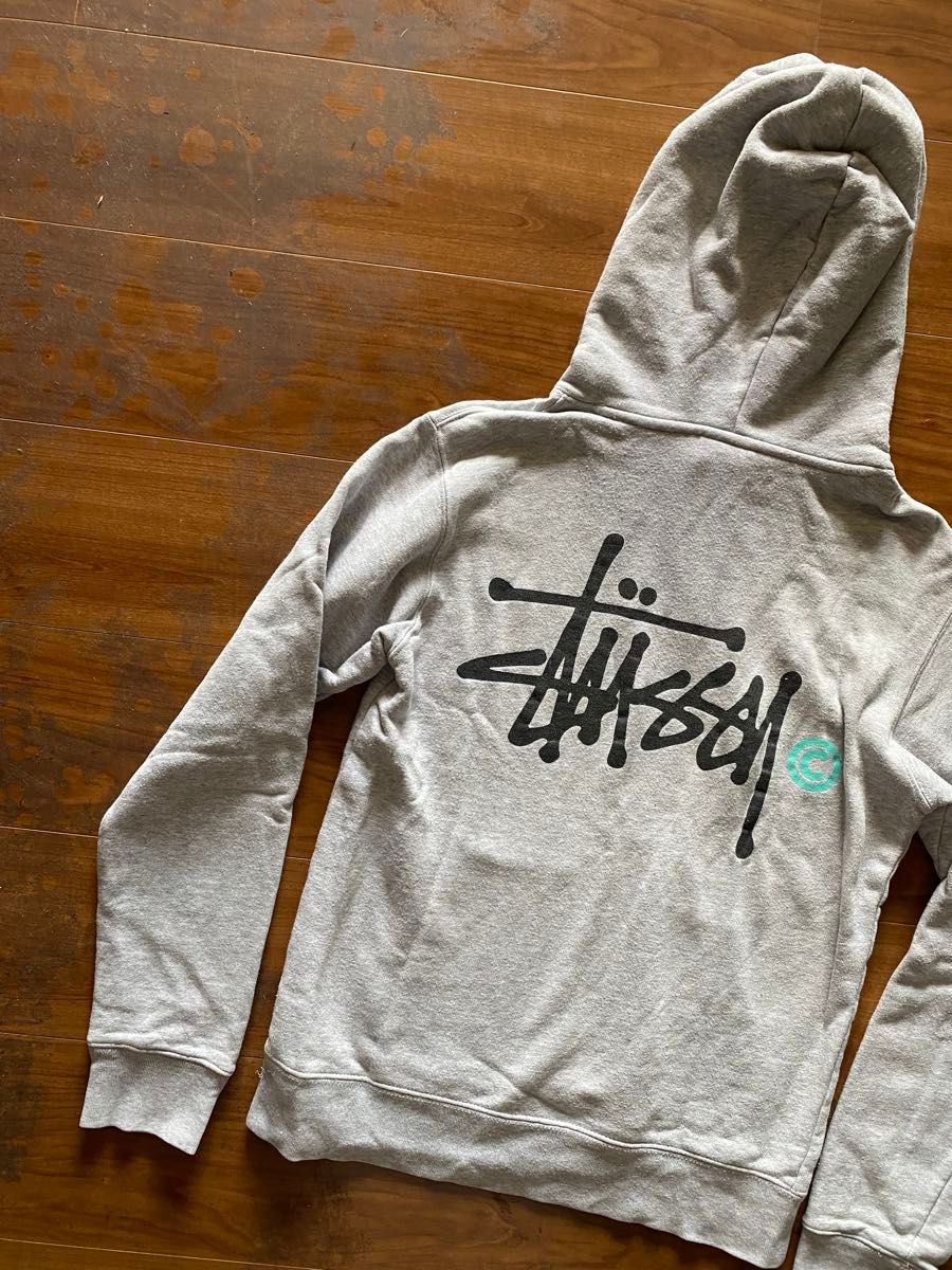 STUSSY】黒タグ スウェット パーカー ロゴ Sサイズ ステューシー STUSSY】黒タグ スウェット パーカー ロゴ Sサイズ ステューシー