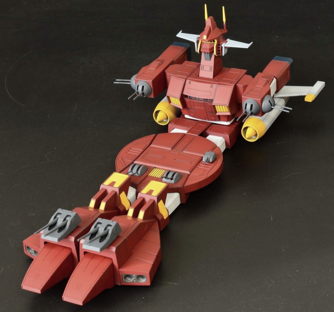 ハセガワ 1/500 戦闘メカ ザブングル アイアンギアー 塗装済完成 ハセガワ 1/500 戦闘メカ ザブングル アイアンギアー 塗装済完成