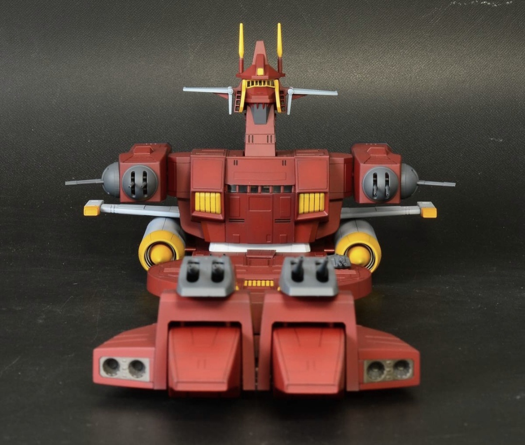 ハセガワ 1/500 戦闘メカ ザブングル アイアンギアー 塗装済完成 ハセガワ 1/500 戦闘メカ ザブングル アイアンギアー 塗装済完成