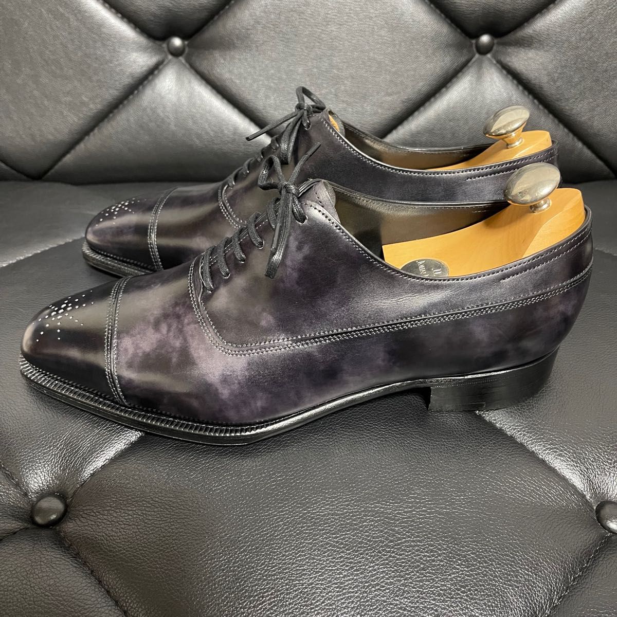 未使用 完品 ジョンロブ John Lobb SUTTON 7EE ブラック 未使用 完品 ジョンロブ John Lobb SUTTON 7EE ブラック
