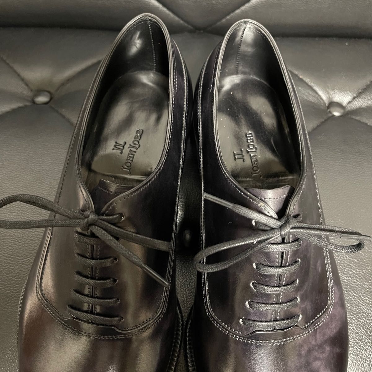 未使用 完品 ジョンロブ John Lobb SUTTON 7EE ブラック 未使用 完品 ジョンロブ John Lobb SUTTON 7EE ブラック