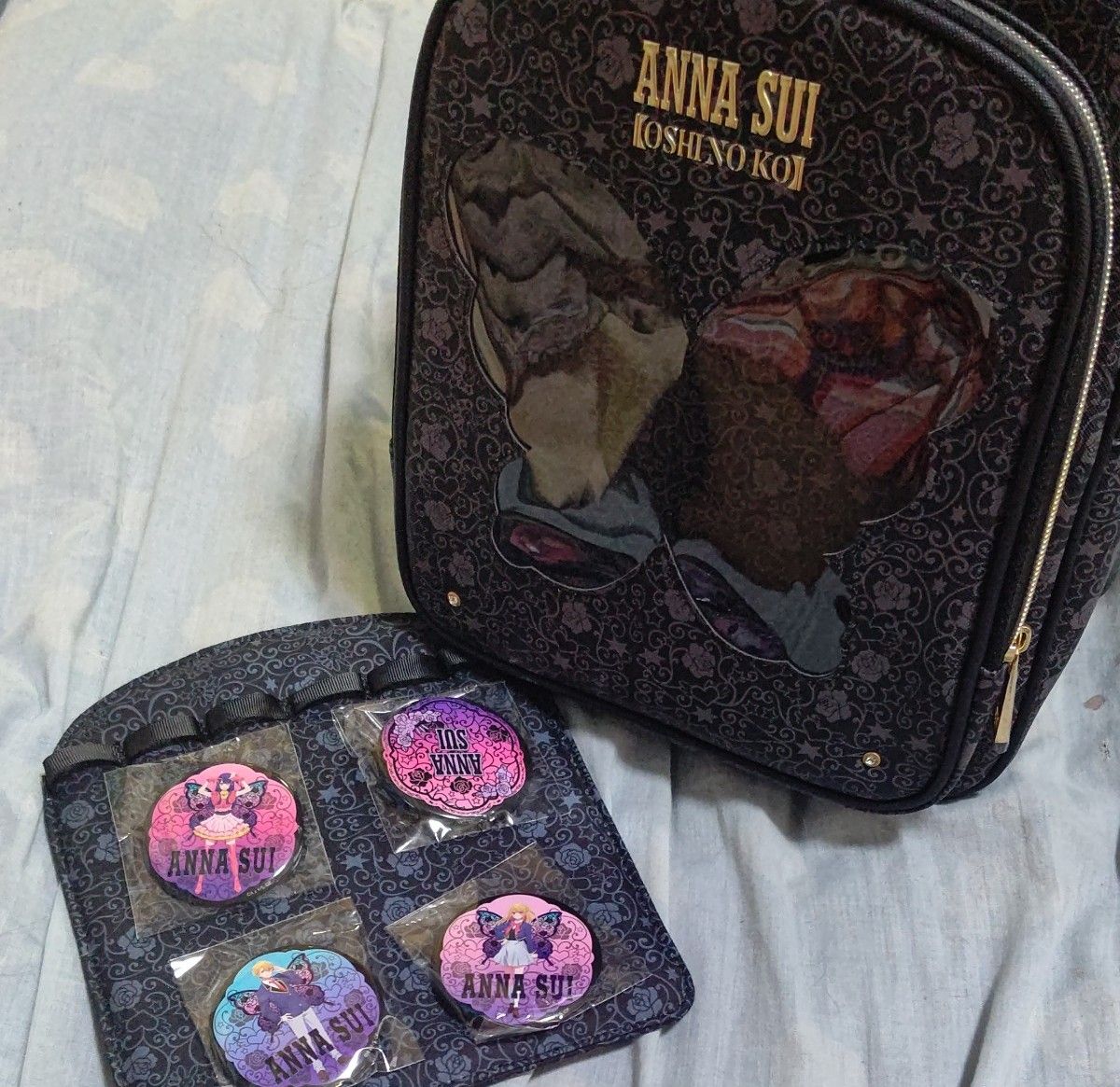 ANNA SUI アナスイ 推しの子 公式 コラボ リュック 未開封缶 ANNA SUI アナスイ 推しの子 公式 コラボ リュック 未開封缶