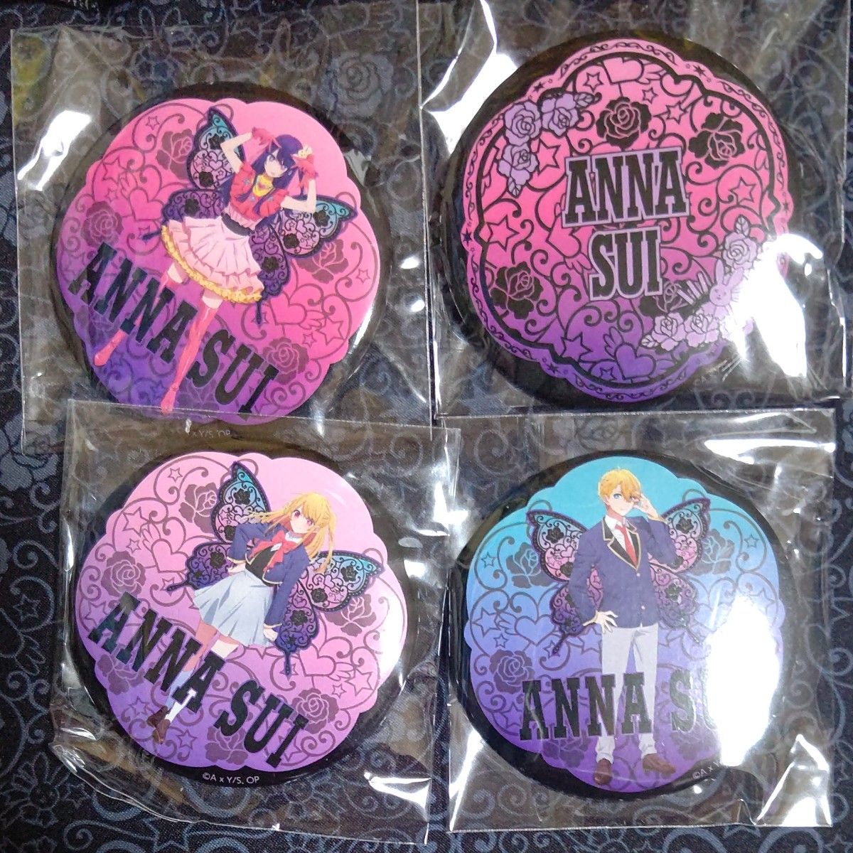ANNA SUI アナスイ 推しの子 公式 コラボ リュック 未開封缶 ANNA SUI アナスイ 推しの子 公式 コラボ リュック 未開封缶