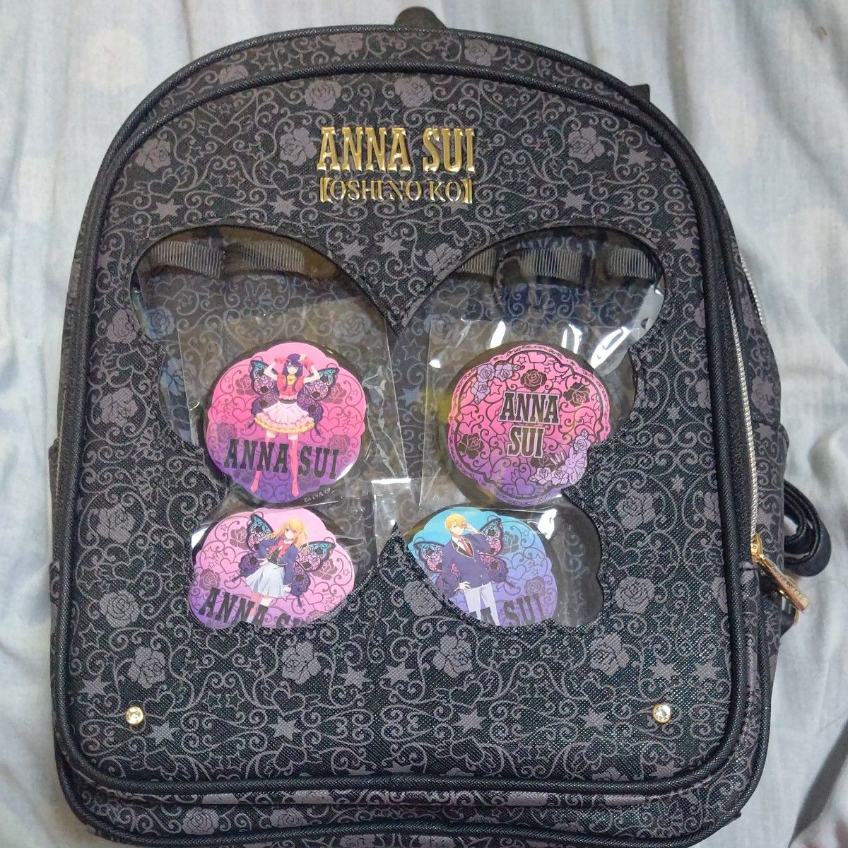 ANNA SUI アナスイ 推しの子 公式 コラボ リュック 未開封缶 ANNA SUI アナスイ 推しの子 公式 コラボ リュック 未開封缶