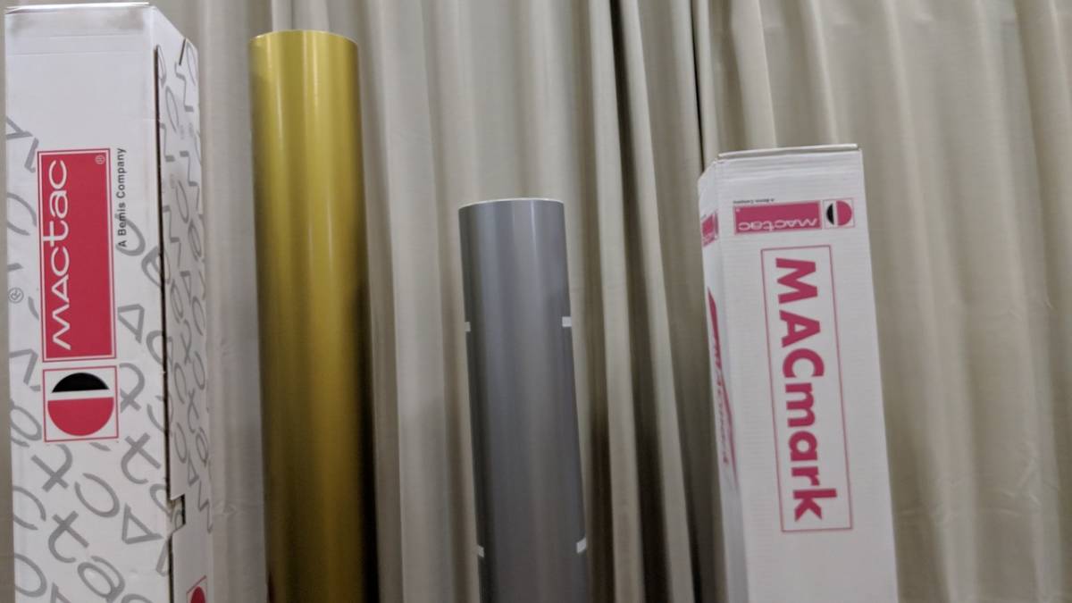 MACal 8200 金・銀 1.23mx25m マーキングフィルム (屋外耐候3年 MACal 8200 金・銀 1.23mx25m マーキングフィルム (屋外耐候3年