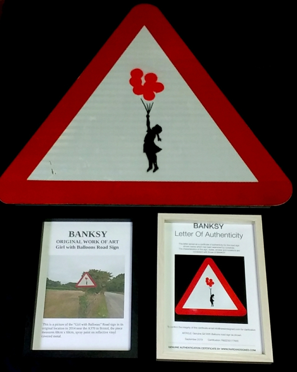 バンクシー ストリートサイン Banksy ロードサイン 道路標識 バンクシー ストリートサイン Banksy ロードサイン 道路標識