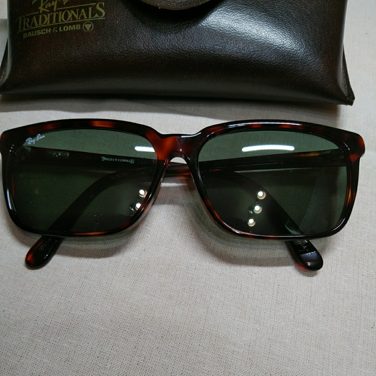 中古 Ray-Ban Traditionals BAUSCH & LOMB レイバンサングラス トラディショナル B&L ボシュロム ヴィンテージ 送料無料 _画像2