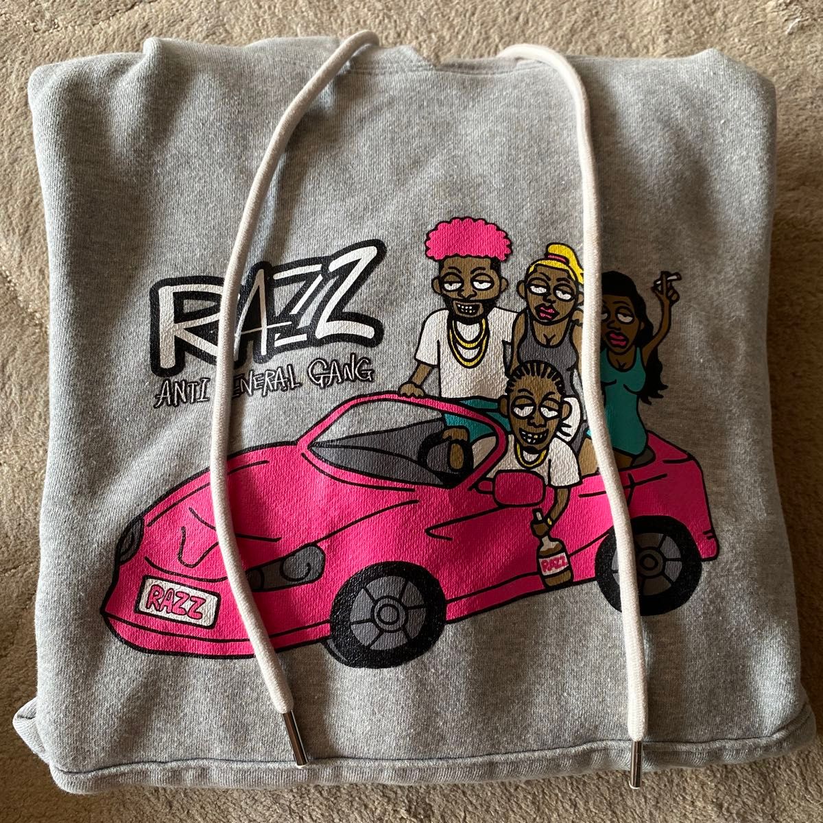 RAZZIS RAZZ TOKYOラズ パーカー リメイク生地