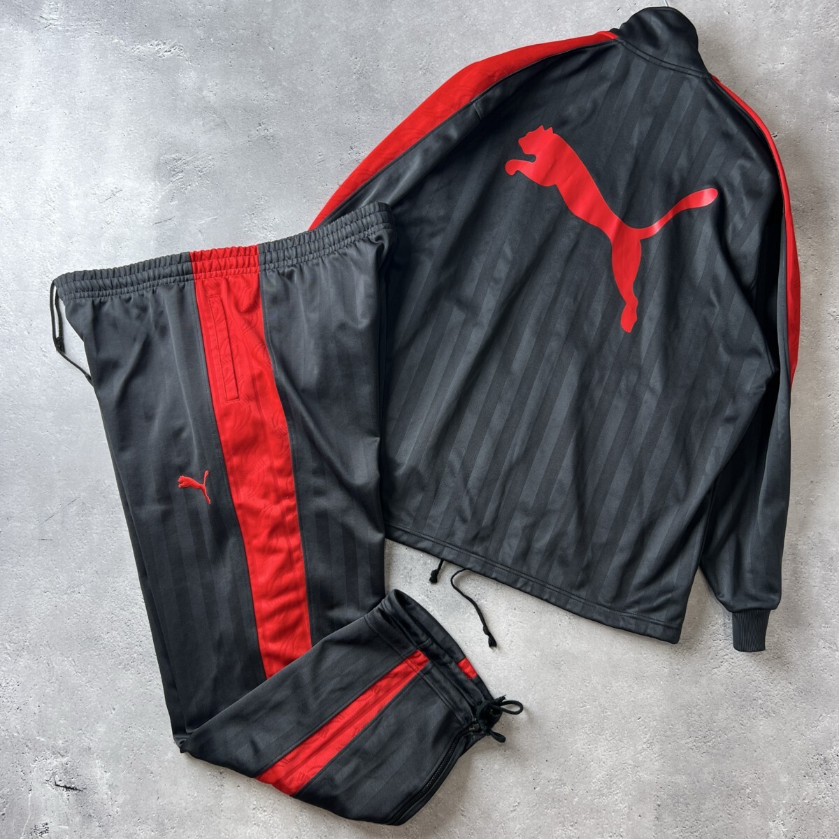 【内祝い】 日本製 PUMA 上下 パンツ & ジャケット ジャージ プーマ プーマ