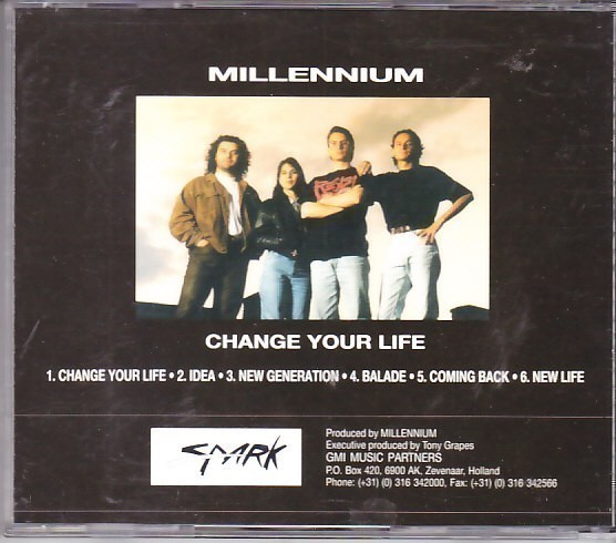 MILLENNIUM - Change Your Life /ブルガリア産メロディアスハード/メロハー/オランダ盤CD_画像2