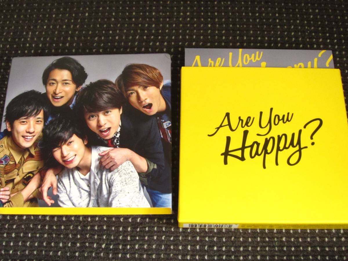 ヤフオク! - 嵐 ARASHI Are You Happy 初回限定盤 CD+DVD 美品
