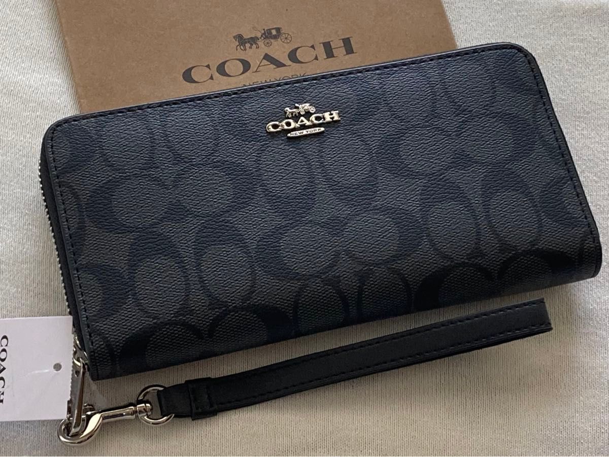 新品 COACH コーチ メンズ レディース 長財布 シグネチャー 新品 COACH コーチ メンズ レディース 長財布 シグネチャー
