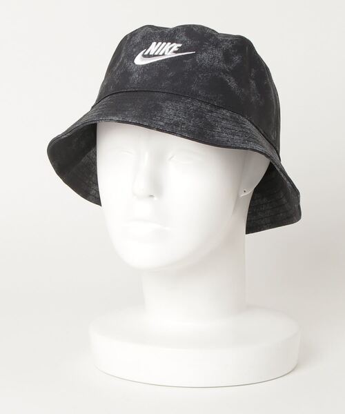 最後 L/XL NIKE FUTURA タイダイ バケットハット 55-57cm 検 アウトドア キャンプ フェス サファリ フューチュラ バケハ 帽子 ブラック/黒_画像3