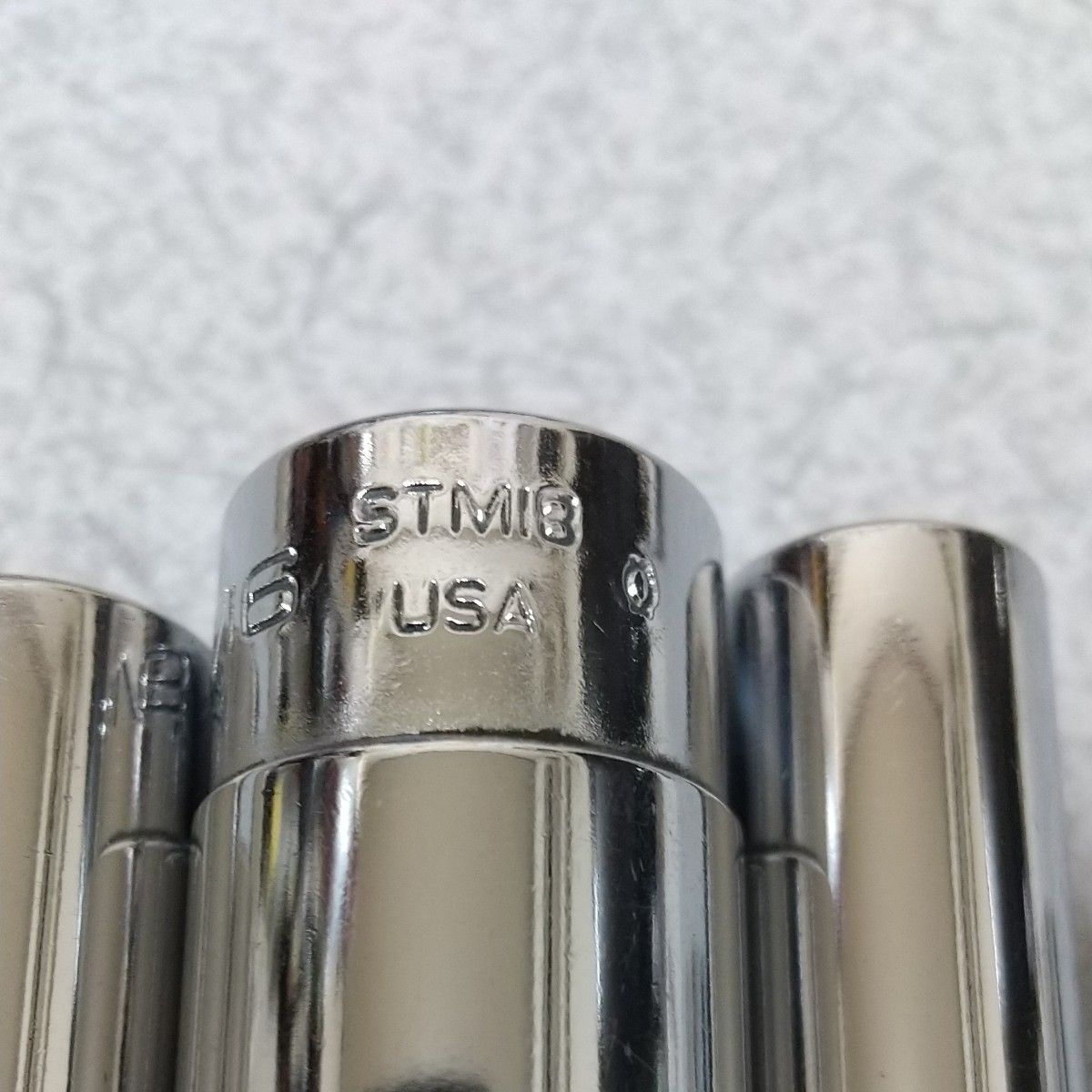 旧ロゴ スナップオン Snap-on こだわ 1/4(6.35)セミ ディープ4点 旧ロゴ スナップオン Snap-on こだわ 1/4(6.35)セミ ディープ4点