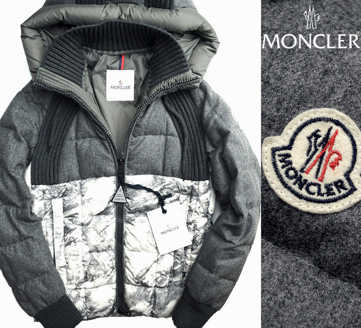 正規代理店 新品27万【MONCLER モンクレール】存在感抜群/洒脱な佇まい