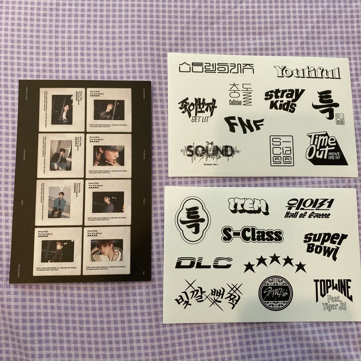 Stray Kids スキズ 5star フォトカード ステッカー セット Stray Kids スキズ 5star フォトカード ステッカー セット