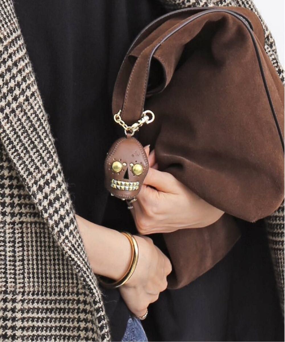 L'Appartement【ENDPIN/エンドピン】 SKULL KEY CHARM レザー L'Appartement【ENDPIN/エンドピン】 SKULL KEY CHARM レザー