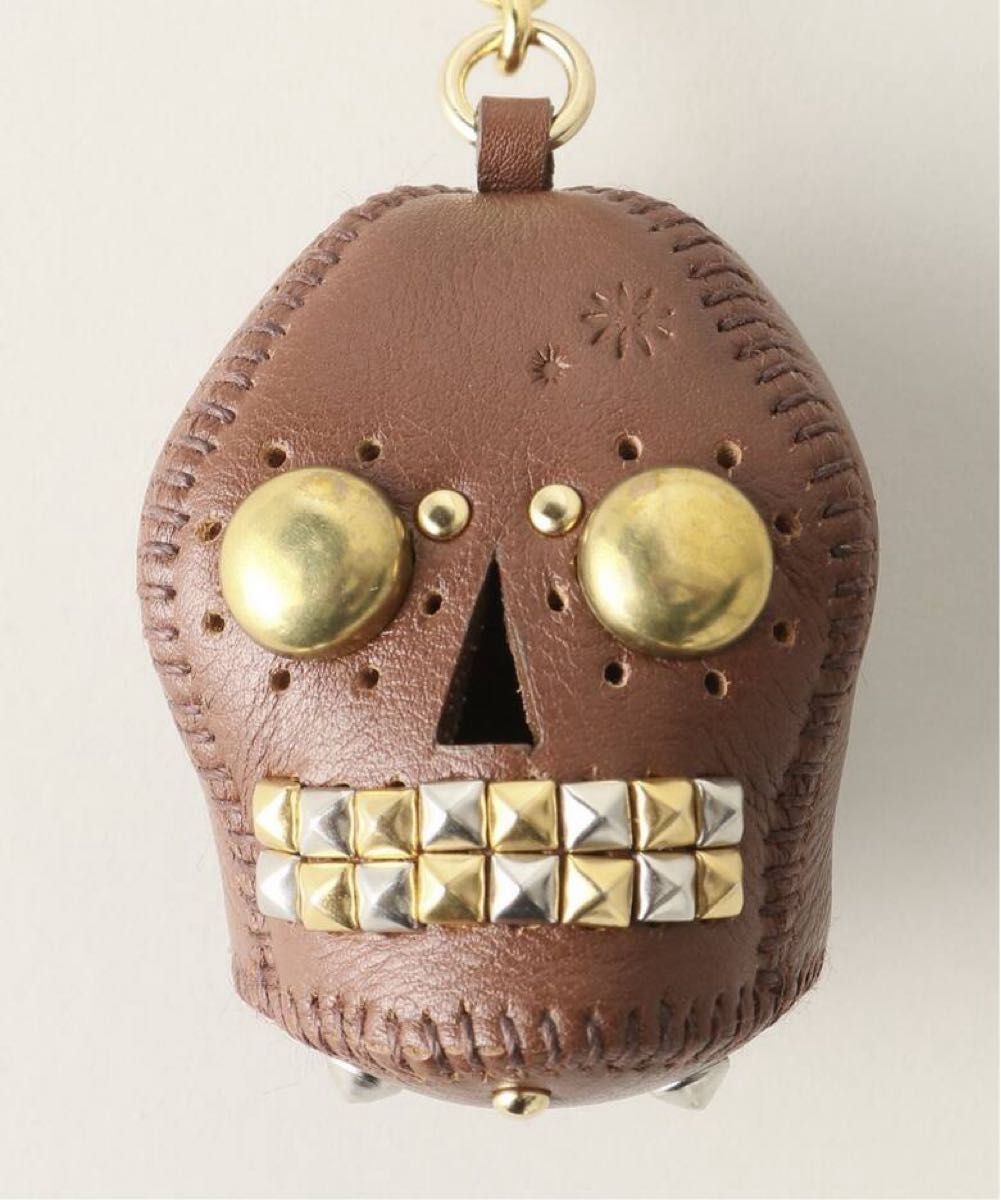 L'Appartement【ENDPIN/エンドピン】 SKULL KEY CHARM レザー L'Appartement【ENDPIN/エンドピン】 SKULL KEY CHARM レザー