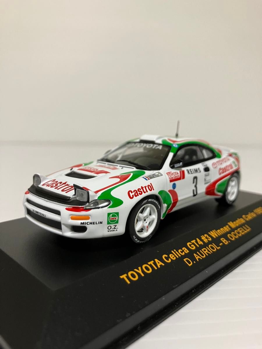 イクソ1/43 カストロール セリカGT-Four 1993モンテカルロラリー イクソ1/43 カストロール セリカGT-Four 1993モンテカルロラリー