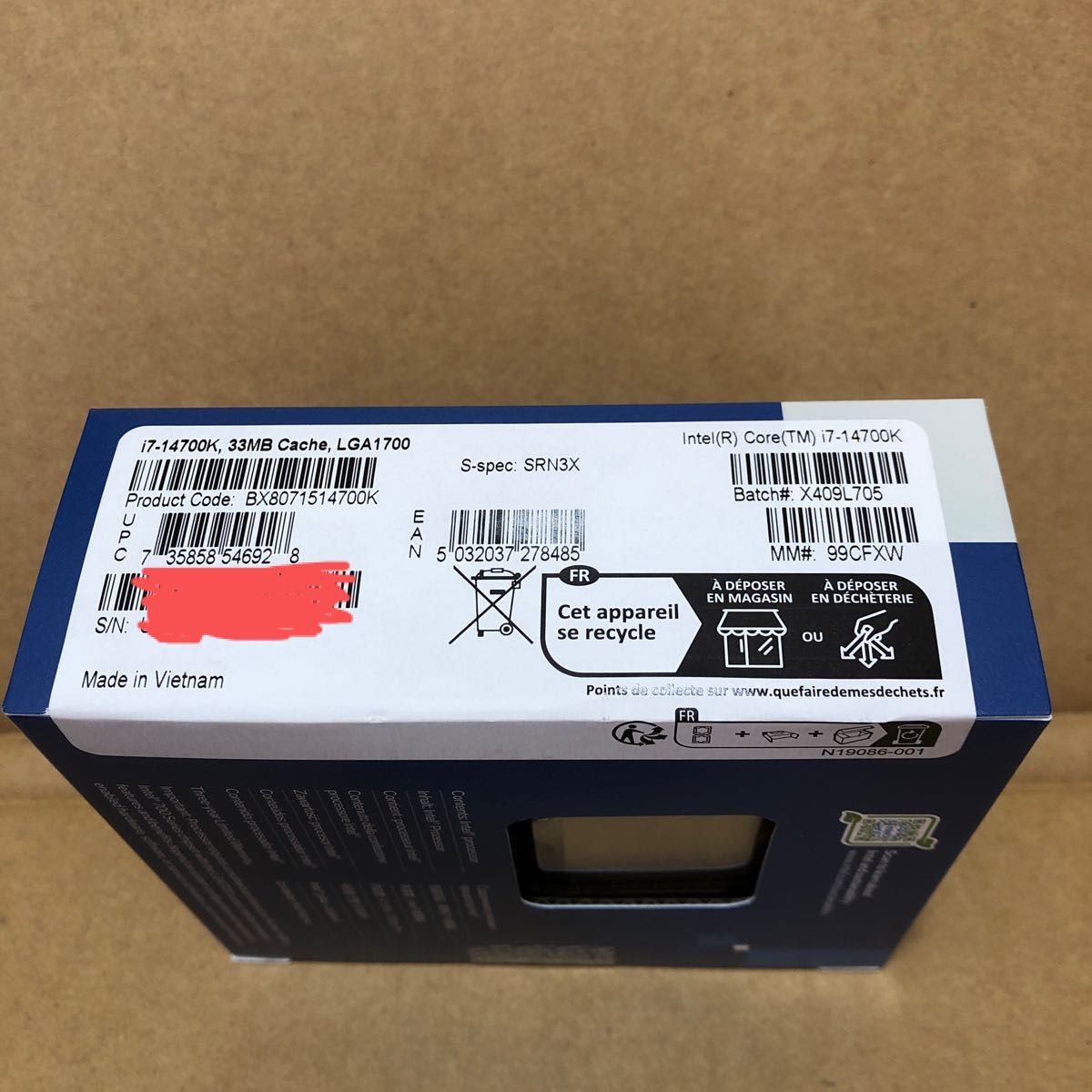 新品未開封 Intel Core i7 14700K BOX|Yahoo!フリマ(旧PayPay 新品未開封 Intel Core i7 14700K BOX|Yahoo!フリマ(旧PayPay