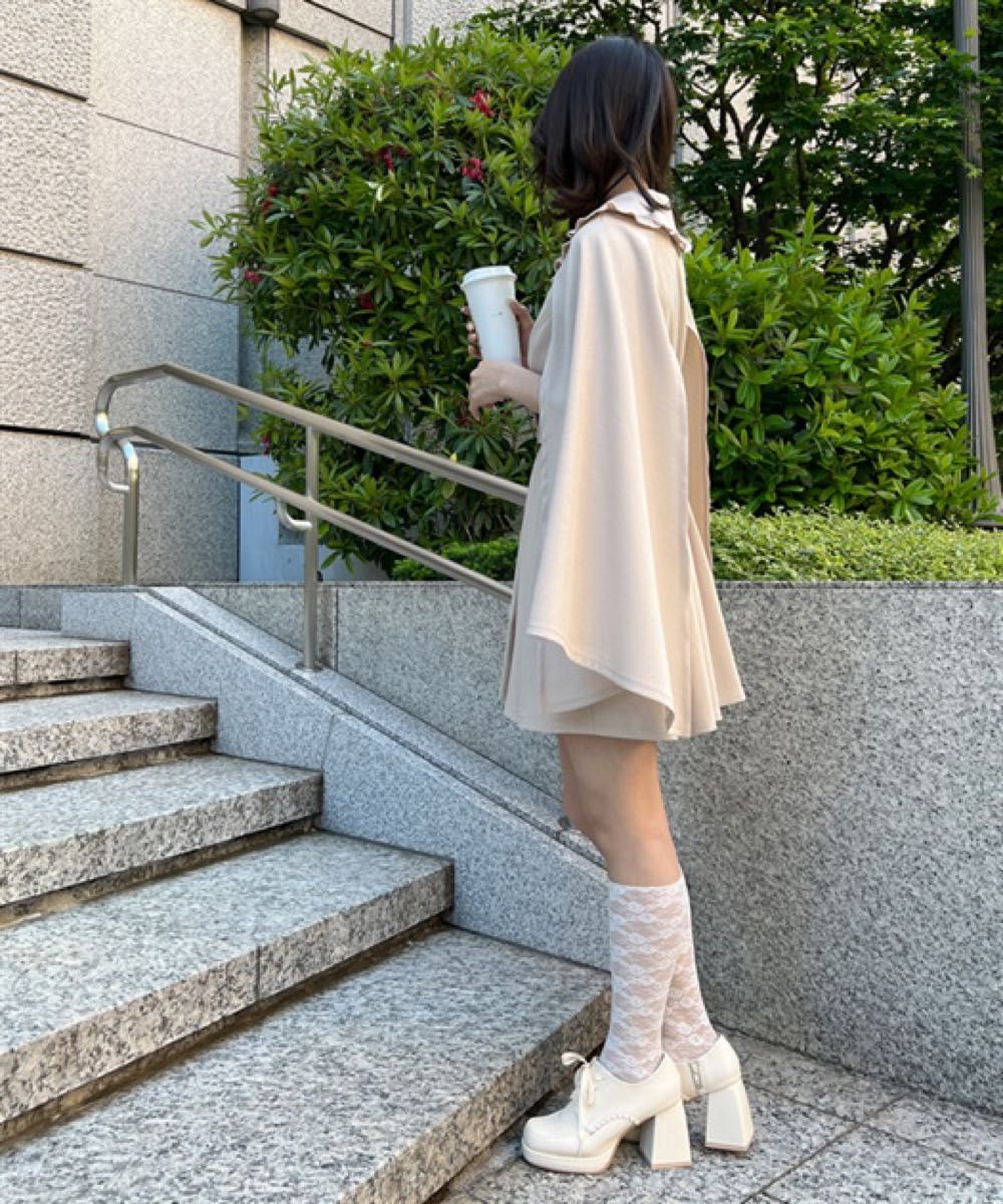 axes femme スリット袖風ノースリワンピ 新品未使用タグ付き axes femme スリット袖風ノースリワンピ 新品未使用タグ付き
