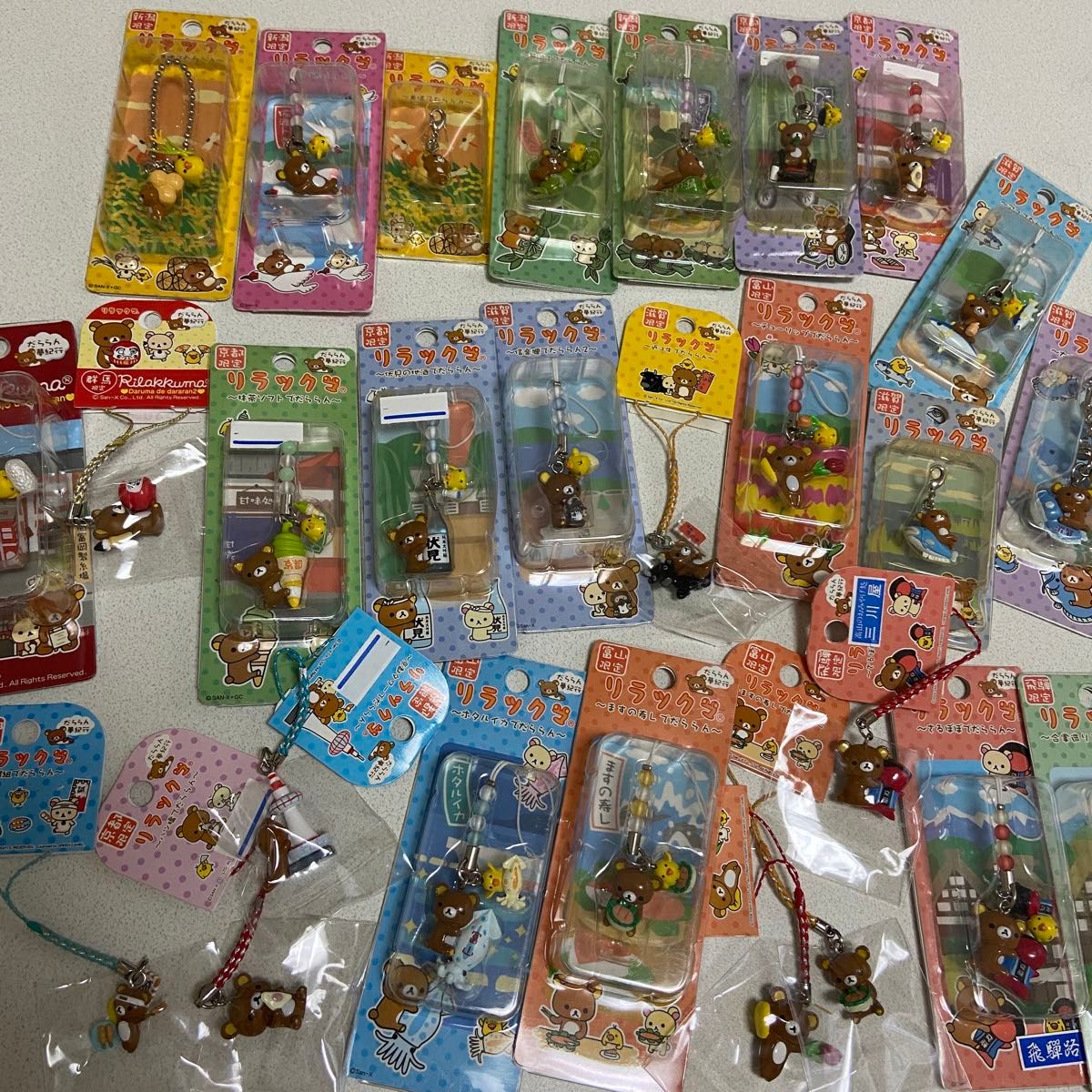 リラックマ ご当地 27品 ストラップ ねつけ ご当地リラックマ リラックマ ご当地 27品 ストラップ ねつけ ご当地リラックマ