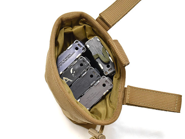 米軍実物 T3 GEAR Dump Pouch Small ロールアップ ダンプポーチ コヨーテ EOD ODA B727_画像3