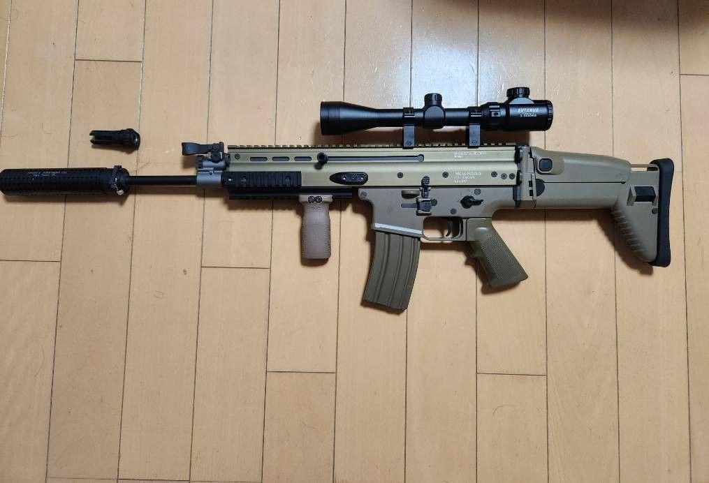 東京マルイ 次世代電動ガン SCAR-L FDE スコープ サイレンサー 東京マルイ 次世代電動ガン SCAR-L FDE スコープ サイレンサー