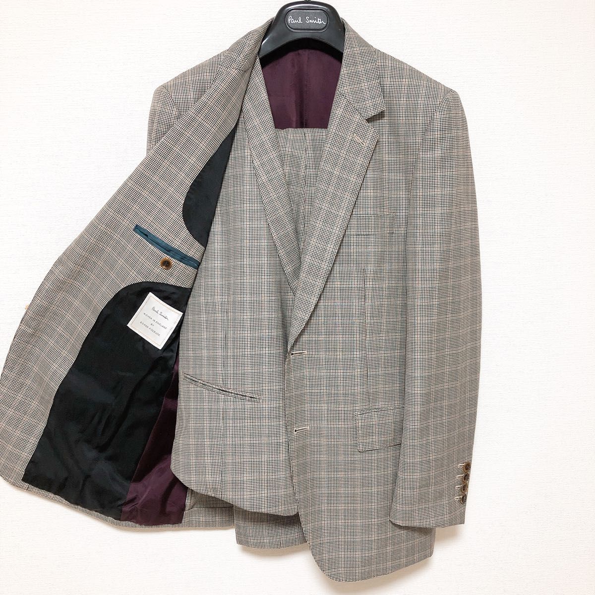 最高級定価20万 ポールスミス paul smith 労せ グレースーツ 最高級定価20万 ポールスミス paul smith 労せ グレースーツ