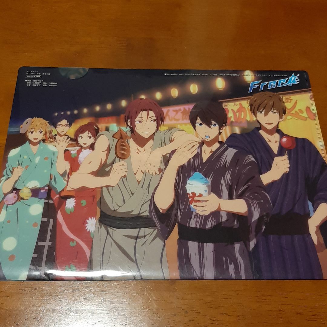 アニメ Free クリアファイル 七瀬遙 橘真琴 松岡凛 葉月渚 アニメ Free クリアファイル 七瀬遙 橘真琴 松岡凛 葉月渚
