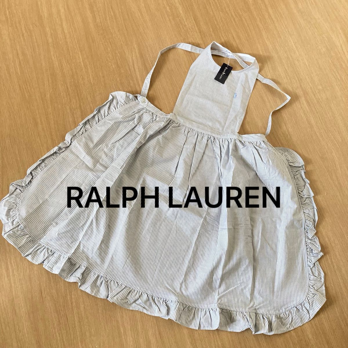 新品未使用 ラルフローレン RALPH LAUREN フリルエプロン 新品未使用 ラルフローレン RALPH LAUREN フリルエプロン