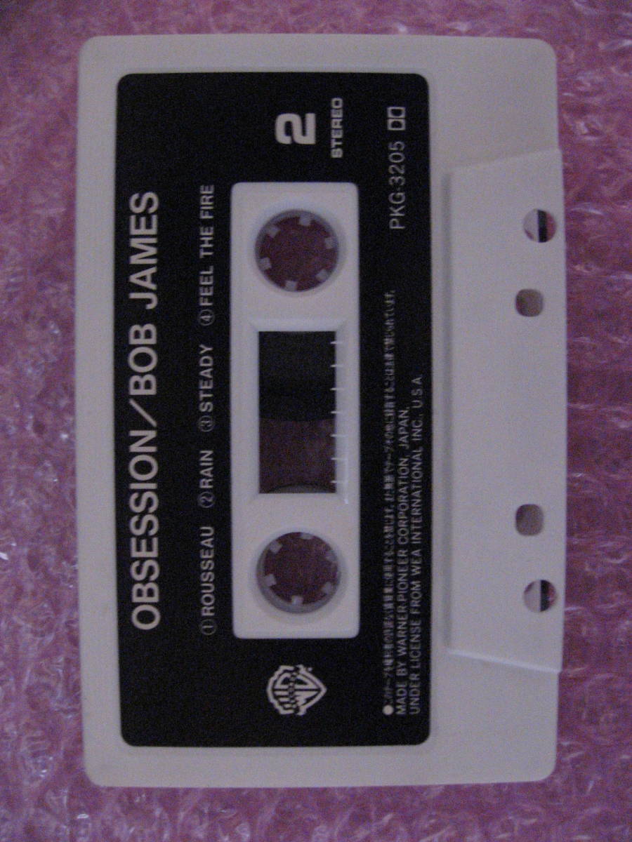  Bob *je-mz obsession *BOB JAMES OBSESSION* cassette tape * prompt decision *