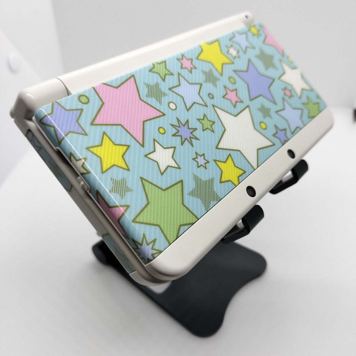 New ニンテンドー3DS ホワイト きせかえプレートカラフルスター New ニンテンドー3DS ホワイト きせかえプレートカラフルスター