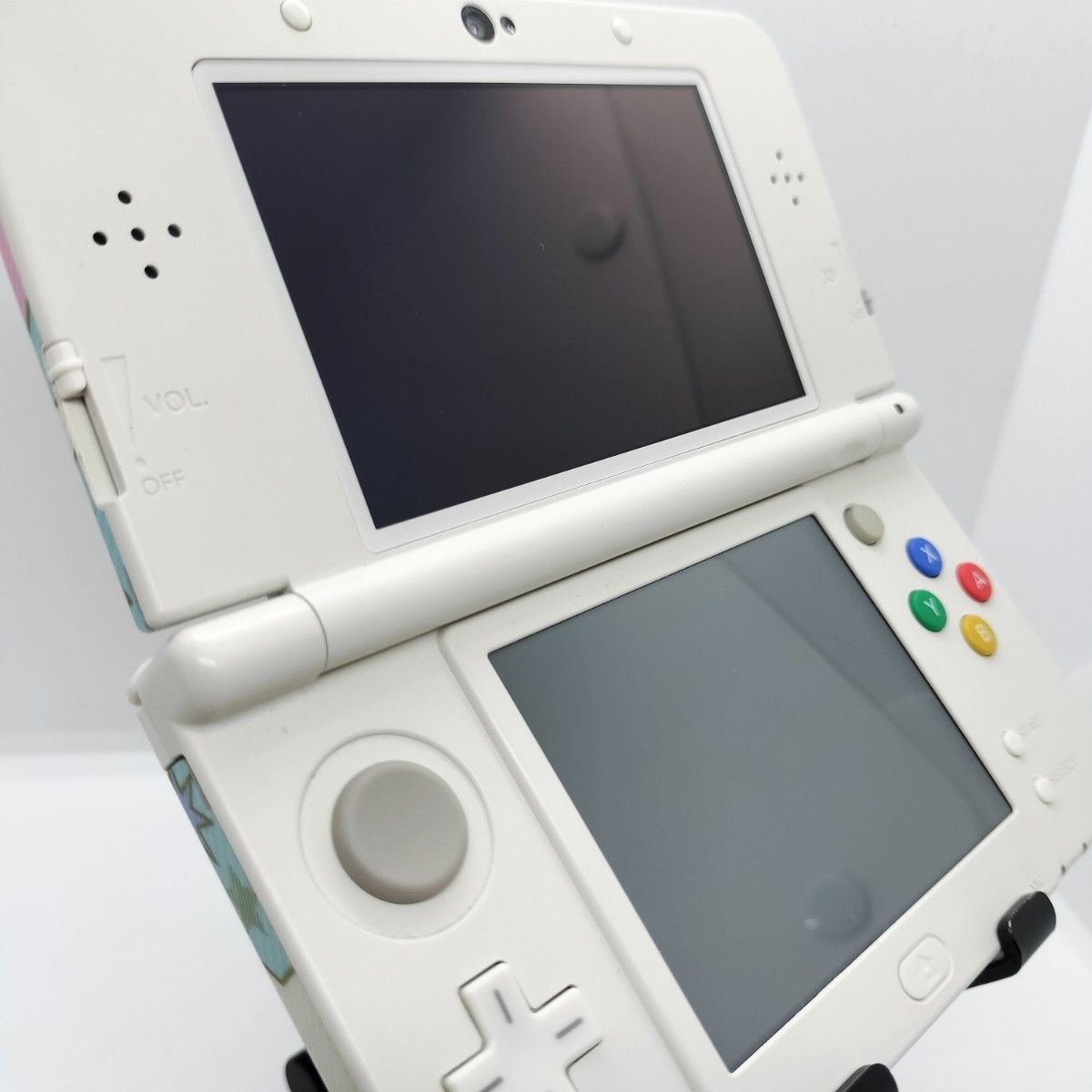 New ニンテンドー3DS ホワイト きせかえプレートカラフルスター New ニンテンドー3DS ホワイト きせかえプレートカラフルスター