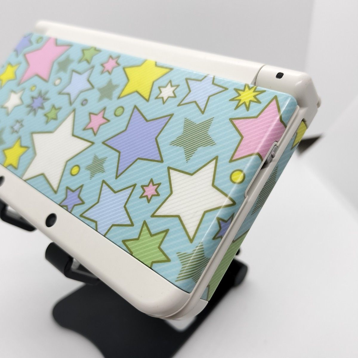 New ニンテンドー3DS ホワイト きせかえプレートカラフルスター New ニンテンドー3DS ホワイト きせかえプレートカラフルスター