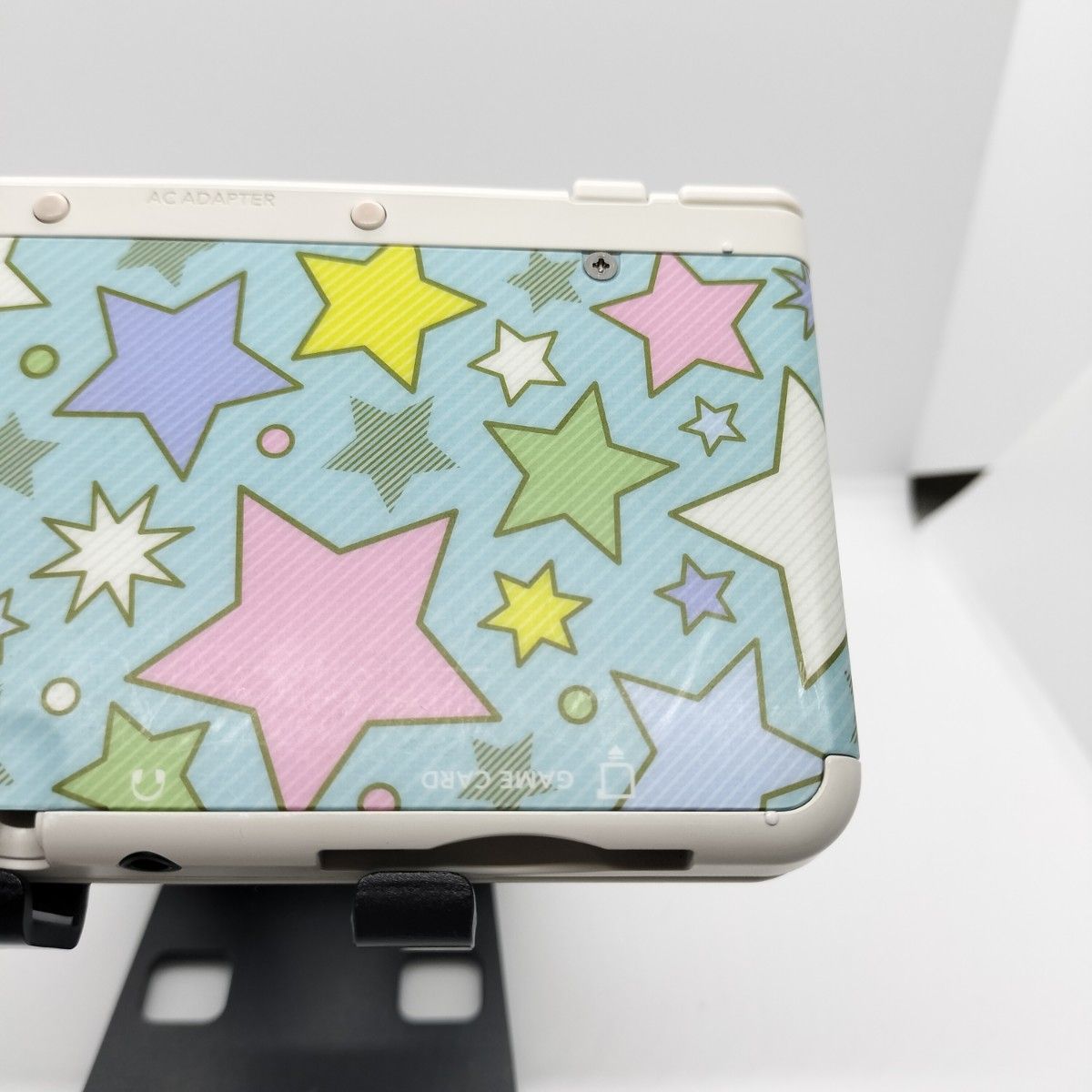 New ニンテンドー3DS ホワイト きせかえプレートカラフルスター New ニンテンドー3DS ホワイト きせかえプレートカラフルスター