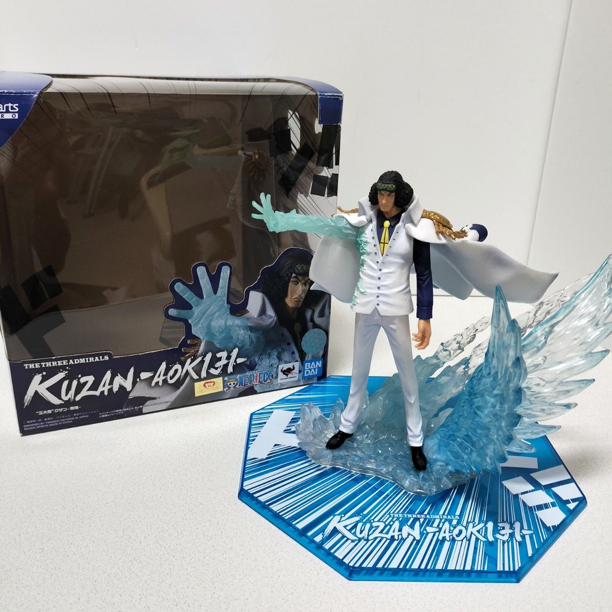 フィギュアーツゼロ ワンピース 三大将 クザン 青雉 KUZAN フィギュアーツゼロ ワンピース 三大将 クザン 青雉 KUZAN