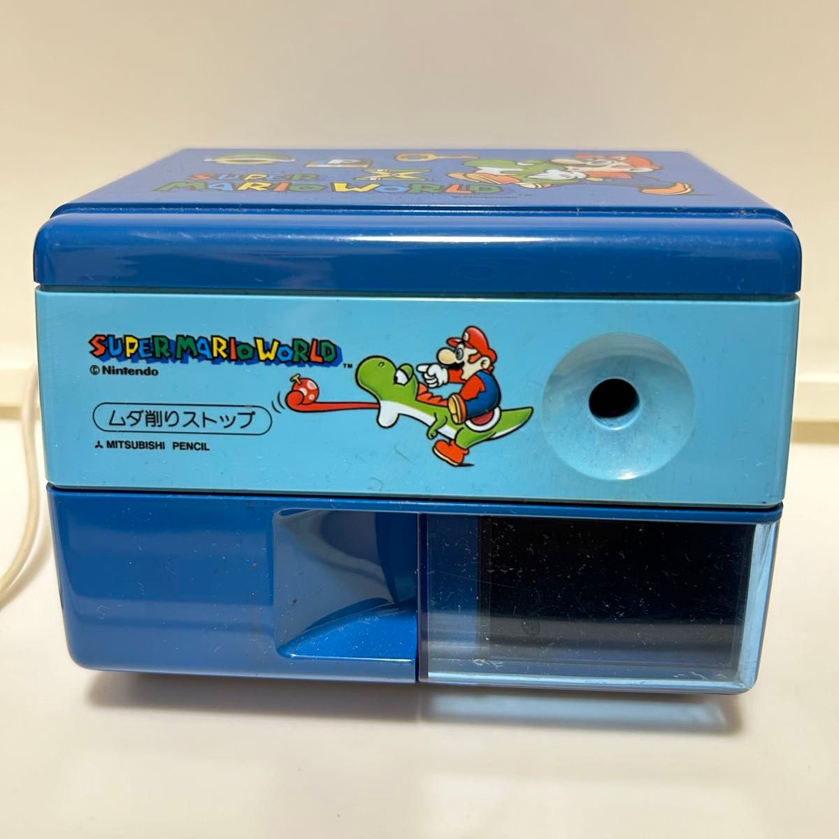 スーパーマリオ マリオ 電動鉛筆削り器 鉛筆削り レトロ 電動 スーパーマリオ マリオ 電動鉛筆削り器 鉛筆削り レトロ 電動